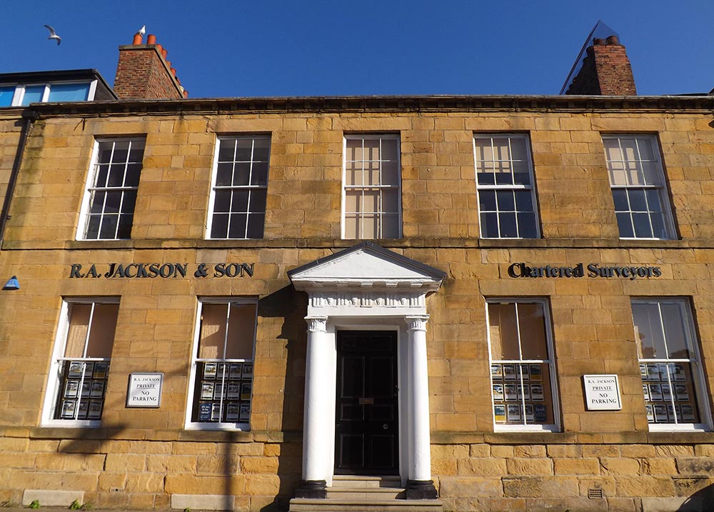 R.A Jackson offices at 18 Northumberland Square, North Shields